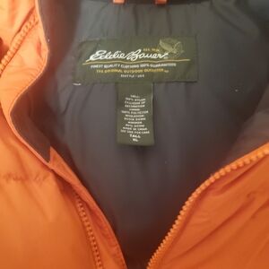 Eddie Bauer Vibrant Orange Vest